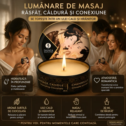 Lumânare Masaj Shunga Ciocolată 30ml 5
