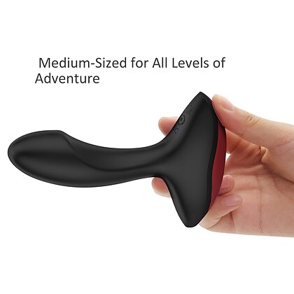 Vibrator Prostatic Solstice cu Control Prin Aplicație Negru 4