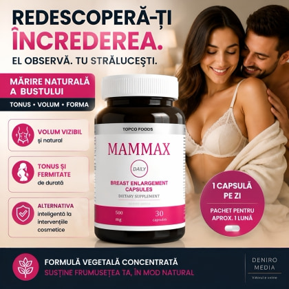 Mammax Capsule Pentru Mărirea Bustului 30buc 3