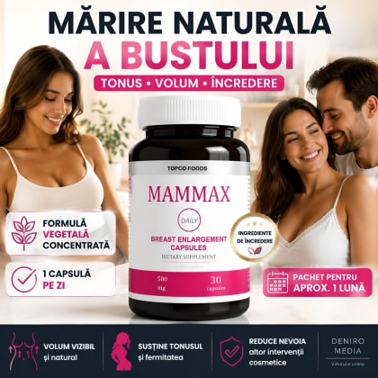Mammax Capsule Pentru Mărirea Bustului 30buc 4