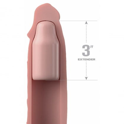 Manșon silicon Fantasy X-Tensions Elite +8,9 cm, +66% 2