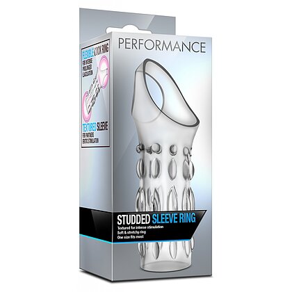 Manșon Penis Performance Studded Texturat pentru Parteneră 4