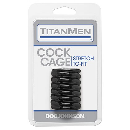 Manșon Penis Titan Men Doc Johnson Negru 2