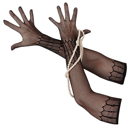 Mănuși Net Gloves Negru 2