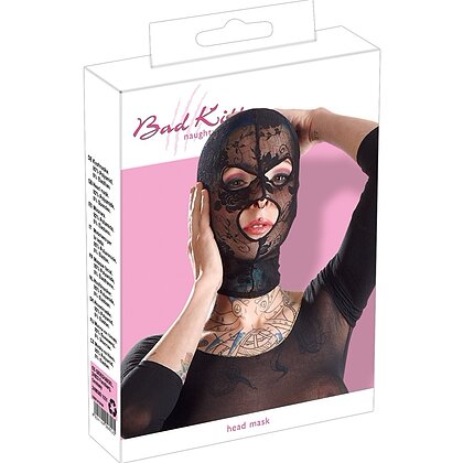 Mască Dantelă Bad Kitty Negru 3