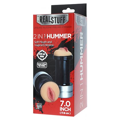 Masturbator 2 în 1 Hummer Gură Și Vagin 2