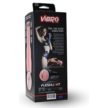Masturbator Cu Vibrații Fleshlight Vibro Roz 4