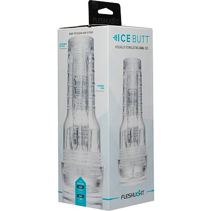 Masturbator Fleshlight Ice Anal cu Textură Crystal 4