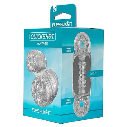 Masturbator Fleshlight Vantage Transparent 4