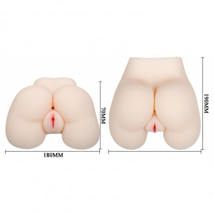 Masturbator Pasarela Plăcerii Vagin și Anus cu Vibrații 4