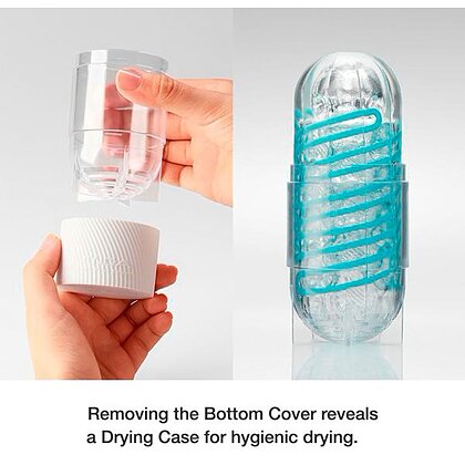 Masturbator Tenga Spinner Tetra Transparent 6