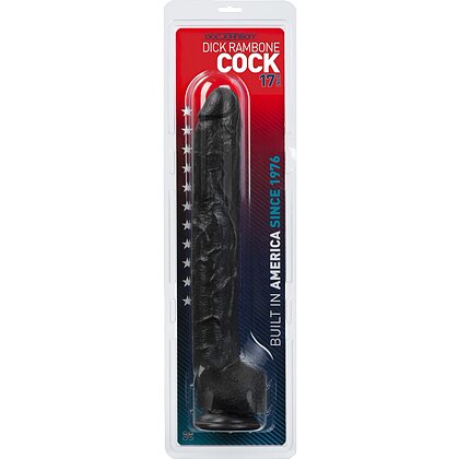 Maxi Dildo Penis Rambone 38cm Negru 3