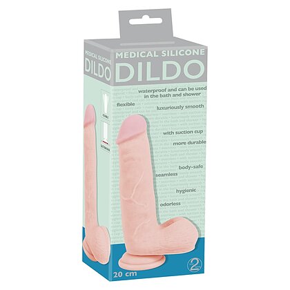Dildo Medical Silicone 20cm 4