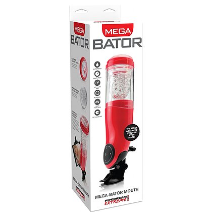Masturbator Mega Bator Mouth Roșu 3