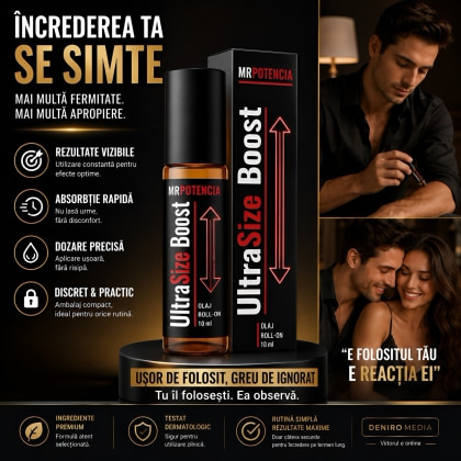 Mr Potencia Ultrasize Boost – Mărire penis – Ulei Roll-on 10 ml 2
