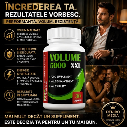 Mărire Volum Spermă Și Îmbunătățire Erecție 5000 XXL 30buc 2