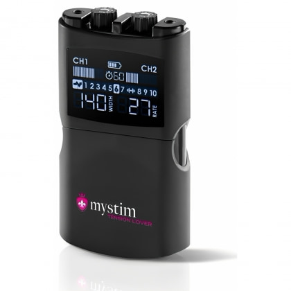 Mystim Tension Lover 2, EStim Reîncărcabil cu 2 Canale Negru 3