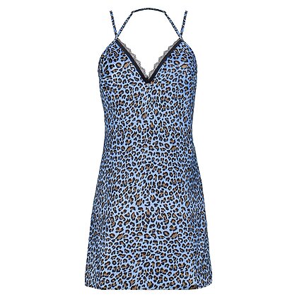 Chemise Obsessive Nadines Albastru S-M 3