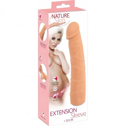 Manson Penis Nature Skin pentru Extensie și Îngroșare 8