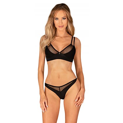 Set Obsessive Nesari 2 Piese Negru M-L