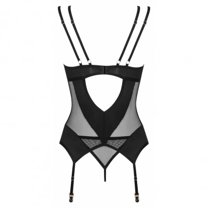 Corset Obsessive Nesari Negru XS-S 4