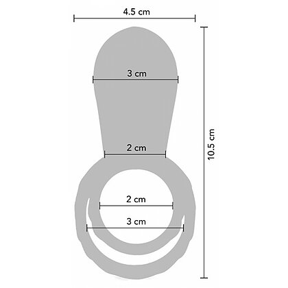 Inel Dublă Stimulare Couples Stimulator Ring Fuchsia 4
