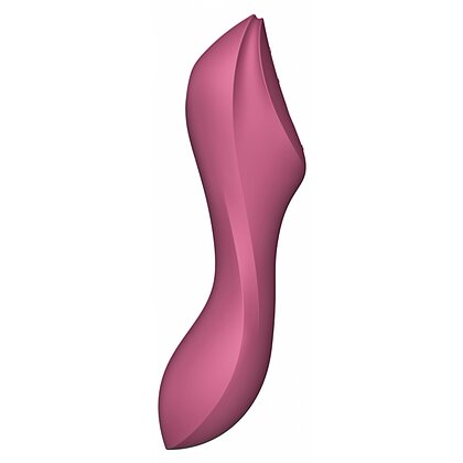 Vibrator Satisfyer Curvy Trinity 3 Roșu 2