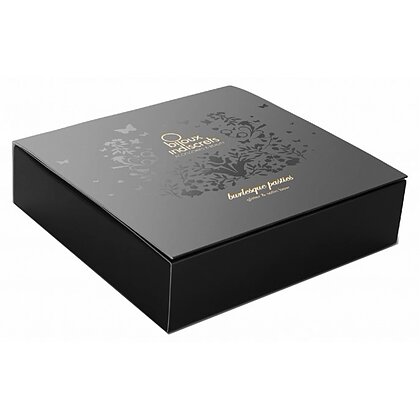 Accesoriu Sfârcuri Burlesque Glitter Negru 4
