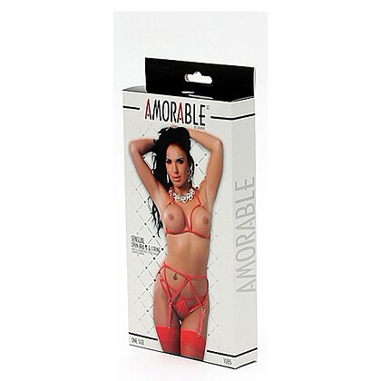 Set Amorable Big Lovable Roșu S-L 3