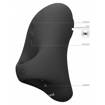 Vibrator Hana Finger Negru 7