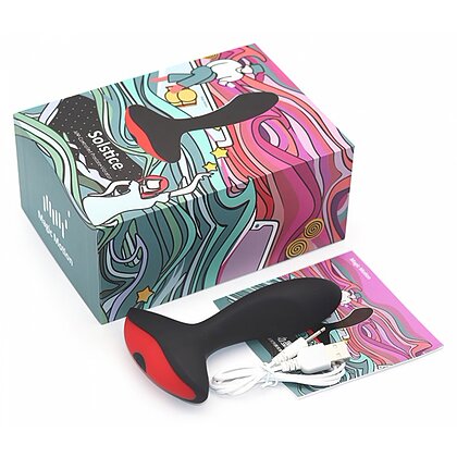 Vibrator Prostatic Solstice cu Control Prin Aplicație Negru 7