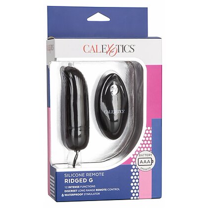 Ou Vibrator Remote Ridged G Negru 4