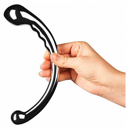 Dildo din Oțel Inoxidabil Le Wand Hoop Argintiu 6