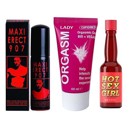 Pachet Trio: Foc, Intensitate și Erecție Instant