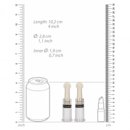 Nipple Suction Set Small Transparent 4