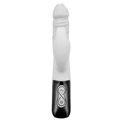 NMC Titanz 7 — Vibrator Din silicon, 10 Vibrații +10 Rotații Alb 6