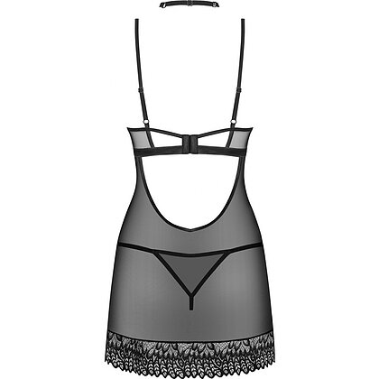 Chemise Obsessive Donarella Negru XS-S 4