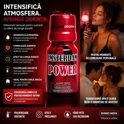 Odorizant de Cameră Afrodisiac Amsterdam Power 10ml 4