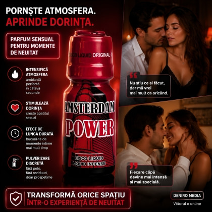Odorizant de Cameră Afrodisiac Amsterdam Power 10ml 3