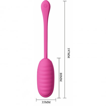Vibrator Ou Catalina Control Bluetooth Reîncărcabil Din silicon Roz 16