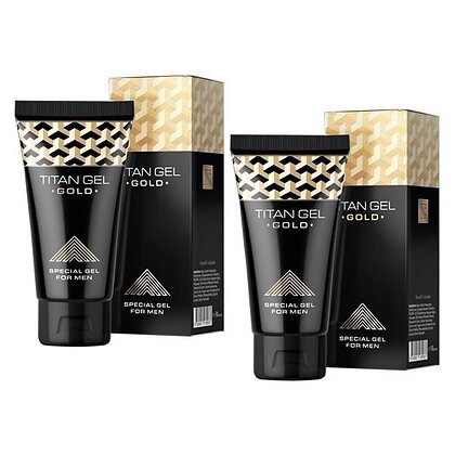 Pachet Promotional 2 x Titan Gel Gold 50ml