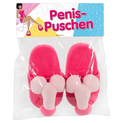 Papuci Amuzanți Cu Penis Roz 5