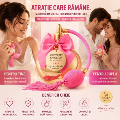 Parfum Bubblegum Strawberry Body Mist 100ml 4