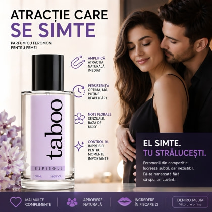 Parfum cu Feromoni Taboo Espiegle pentru Atracție 50ml 3