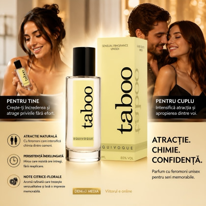 Parfum Cu Feromoni Unisex Taboo Equivoque 50ml 6