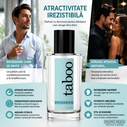 Parfum Feromoni Taboo Epicurien for Him 50ml 6