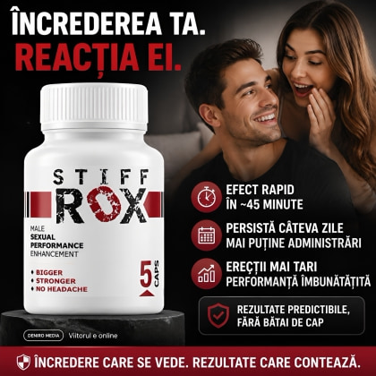 Pastilă Erecție Stiff Rox 5capsule 3