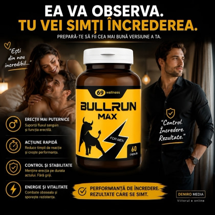 Pastile BullRun Max Ero pentru Potență 60 capsule 3
