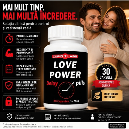 Pastile Ejaculare Precoce Love Power 30capsule 2