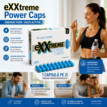 Pastile eXXtreme Power Caps 10buc 3